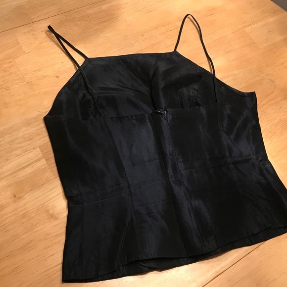 Vera Wang Taffeta Top - size 4 - Picture 3 of 8